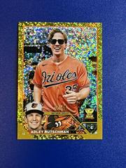 Adley Rutschman [SP Variation Gold Speckle] #1 Baseball Cards 2023 Topps Chrome Prices