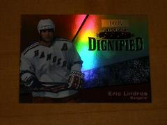 Eric Lindros [Red] #D-12 Hockey Cards 2022 Upper Deck Stature Dignified Prices