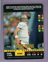 Steve Young Football Cards 1995 Panini Donruss Red Zone Prices