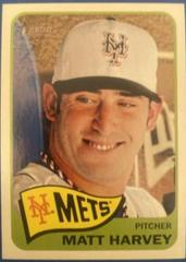 Matt Harvey [Team Logo] #490 Baseball Cards 2014 Topps Heritage Prices