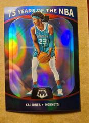 Kai Jones #98 Basketball Cards 2021 Panini Mosaic 75 Years of the NBA Prices