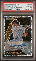 Anthony Volpe [Autograph] #BG-10 Baseball Cards 2023 Topps Update Black Gold Prices