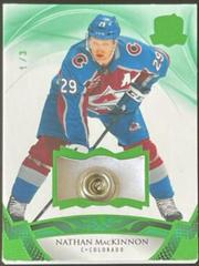 Nathan MacKinnon [Green Button] Hockey Cards 2020 Upper Deck The Cup Prices