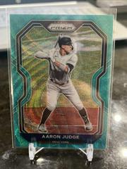 Aaron Judge [Blue Wave Prizm] #212 Baseball Cards 2021 Panini Prizm Prices