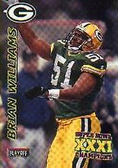 Brian Williams #16 Football Cards 1997 Playoff Packers Prices