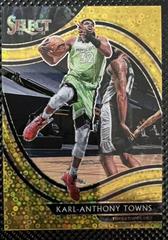 Karl Anthony Towns [Gold Disco Prizm] Basketball Cards 2020 Panini Select Prices