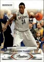 Hasheem Thabeet #172 Basketball Cards 2009 Panini Prestige Prices