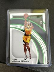 Malcolm Brogdon [Green] Basketball Cards 2021 Panini Immaculate Collection Prices