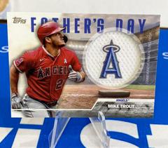 Mike Trout #FD-MT Baseball Cards 2023 Topps Father’s Day Commemorative Team Patch Prices