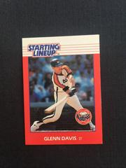 Glenn Davis Baseball Cards 1988 Kenner Starting Lineup Prices
