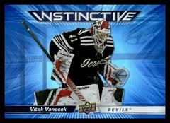 Vitek Vanecek #IN-7 Hockey Cards 2023 Upper Deck Instinctive Prices