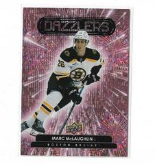 Marc McLaughlin [Pink] Hockey Cards 2022 Upper Deck Dazzlers Prices