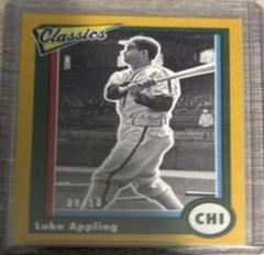 Luke Appling [Gold] #23 Baseball Cards 2023 Panini Chronicles Classics Prices