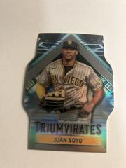 Juan Soto #T-8 Baseball Cards 2023 Stadium Club Triumvirates Prices