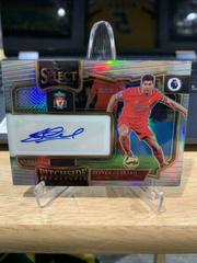 Steven Gerrard #PS-SG Soccer Cards 2022 Panini Select Premier League Pitchside Signatures Prices