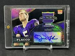 Joe Flacco [Jersey Autograph Black Refractor] Football Cards 2008 Bowman Sterling Prices