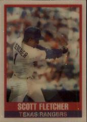 scott fletcher Baseball Cards 1989 Sportflics Prices