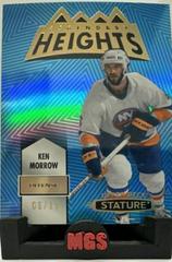 Ken Morrow [Blue] #LH-11 Hockey Cards 2021 Upper Deck Stature Legendary Heights Prices