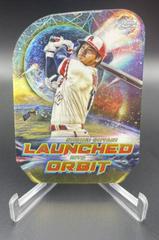 Shohei Ohtani [Gold Interstellar] #LIO-2 Baseball Cards 2023 Topps Cosmic Chrome Launched Into Orbit Prices