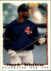Mark Whiten #102T Baseball Cards 1995 Topps Traded Prices