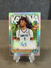 Stephon Castle #BKA-SC Basketball Cards 2023 Bowman Chrome University The Big Kahuna Autographs Prices
