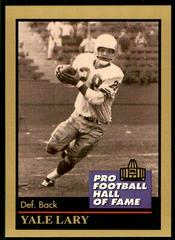 Yale Lary #84 Football Cards 1991 Enor Pro HOF Prices