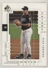 Alex Cabrera Baseball Cards 2000 SP Authentic Prices