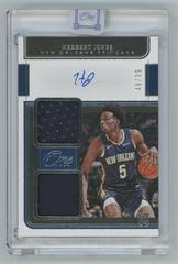 Herbert Jones Basketball Cards 2021 Panini One and One Rookie Dual Jersey Autographs Prices
