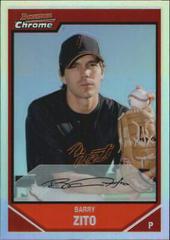 Barry Zito [Refractor] #101 Baseball Cards 2007 Bowman Chrome Prices