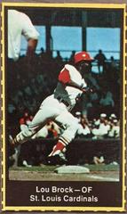 Lou Brock [Hand Cut] Baseball Cards 1969 Nabisco Team Flakes Prices