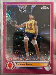 Throwin' Down [Fuchsia] #1 Basketball Cards 2022 Topps Chrome McDonald's All-American Prices