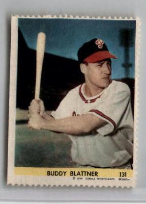 Buddy Blattner #131 Baseball Cards 1949 Eureka Sportstamps