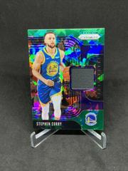 Stephen Curry [Green Ice] #SCU Basketball Cards 2019 Panini Prizm Sensational Swatches Prices