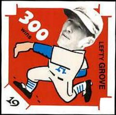 Lefty Grove Baseball Cards 1980 Laughlin 300/400/500 Prices
