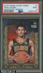 Trae Young [Rookie] Basketball Cards 2018 Panini Court Kings Portraits Prices