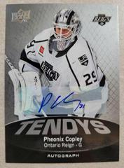 Pheonix Copley [Autograph] #T-15 Hockey Cards 2022 Upper Deck AHL Tendys Prices