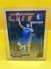 Luka Doncic [Artist Proof] #8 Basketball Cards 2023 Panini Hoops City Edition Prices