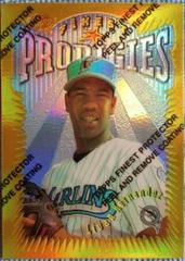 Livan Hernandez [Refractor w/ Coating] #294 Baseball Cards 1996 Finest Prices