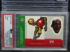 Michael Jordan #30 Basketball Cards 1998 UD Choice Mini Bobbing Head Prices