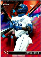 Jorge Soler [Red Refractor] Baseball Cards 2021 Topps Finest Prices