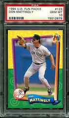 Don Mattingly #123 Baseball Cards 1994 Upper Deck Fun Packs Prices