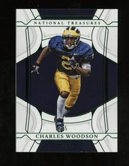 Charles Woodson [Century Emerald] #9 Football Cards 2022 Panini National Treasures Collegiate Prices