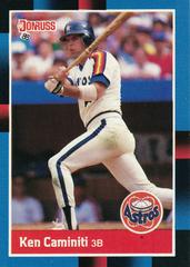 Ken Caminiti #308 Baseball Cards 1988 Donruss Prices