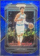 LaMelo Ball [Blue Shimmer] Basketball Cards 2022 Panini Prizm Prices
