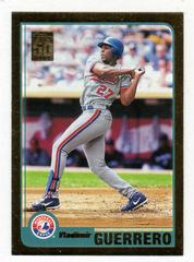 Vladimir Guerrero Baseball Cards 2001 Topps Gold Prices