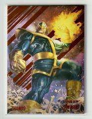 Thanos [Orange Foil] #76 Marvel 2022 Ultra Avengers Prices
