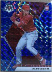 Alec Bohm [Blue Camo Mosaic] Baseball Cards 2021 Panini Mosaic Prices