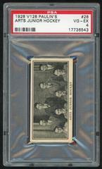 Arts Junior Hockey Hockey Cards 1928 V128 Paulin's Prices