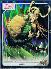 Loki [Teal Wave] #186 Marvel 2023 Upper Deck Platinum Prices