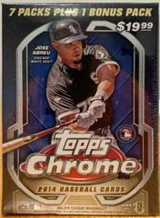 Blaster Box Baseball Cards 2014 Topps Chrome Prices